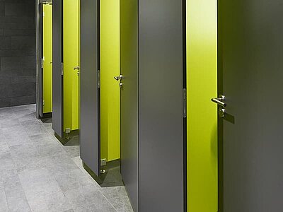 WC-Trennwandsysteme bei Knecht WC-Trennwandsysteme bei Knecht